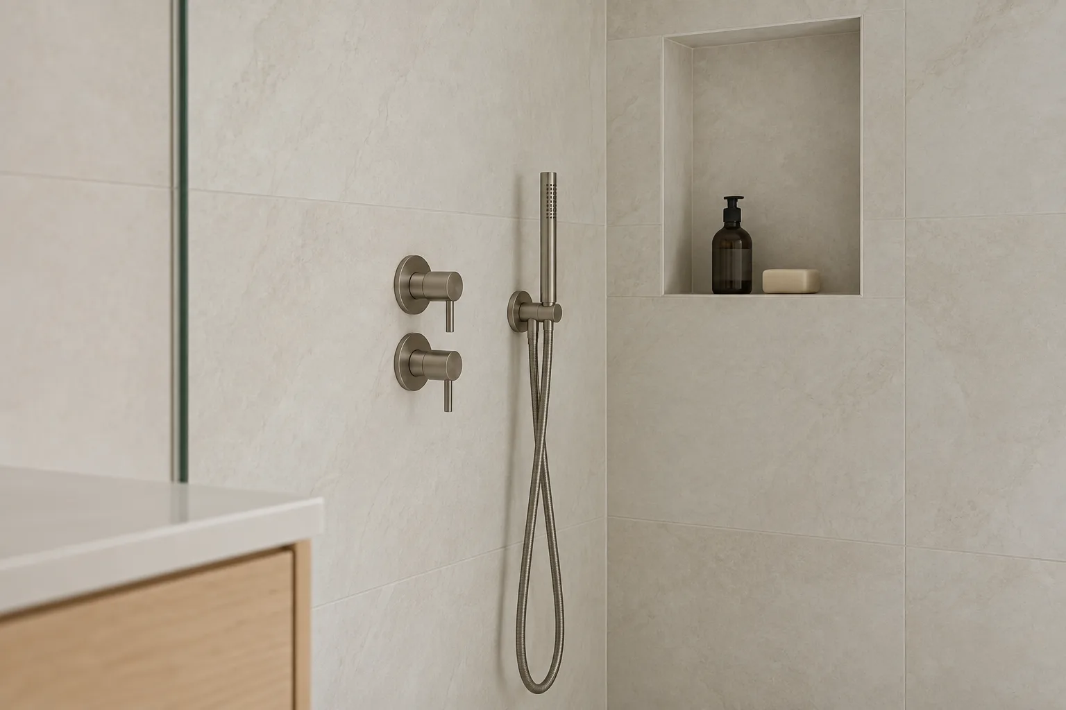 A shower planned as a whole.