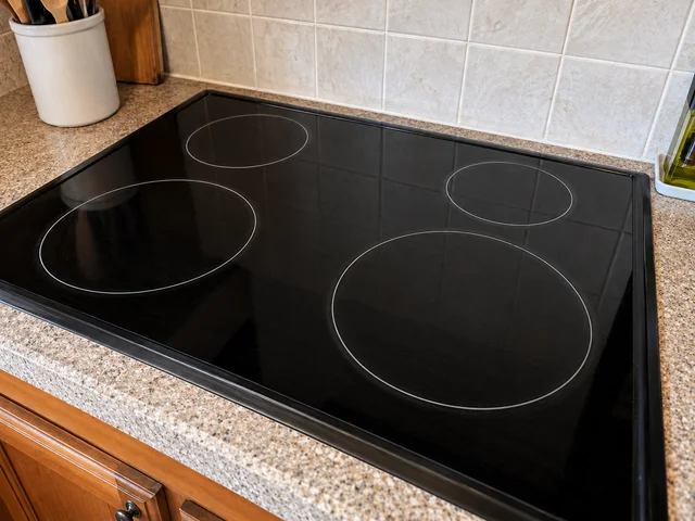 Cooktop after cleaning