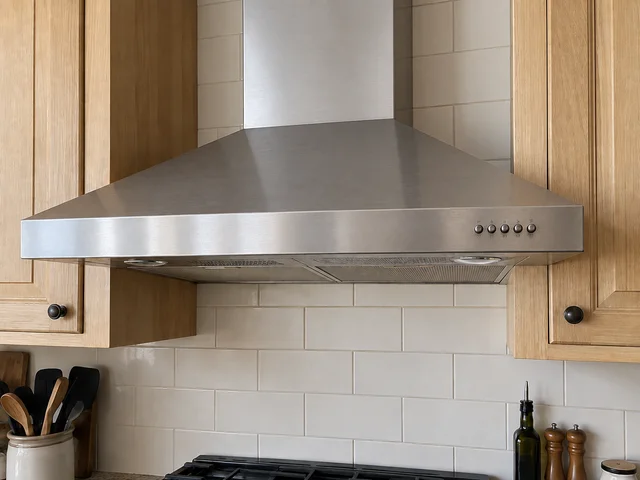Range hood after cleaning